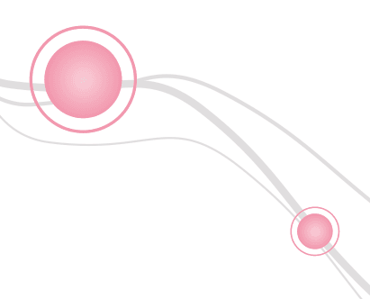 Logo-Détente-NOMAD Cercles roses représentant les points de tension sur lesquels DETENTE NOMAD travaille